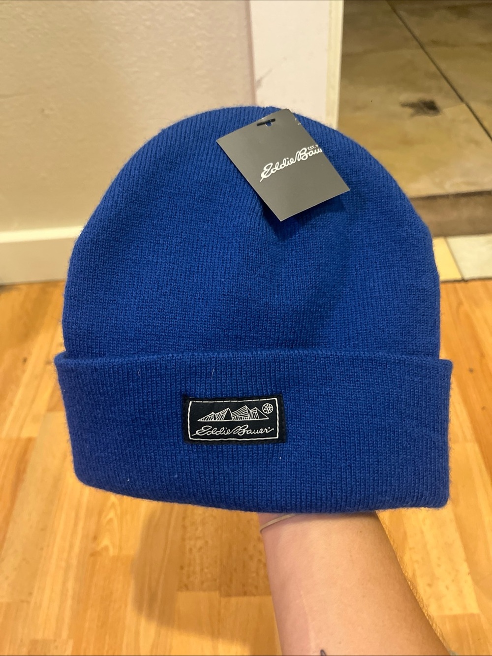 Eddie Bauer Cuffed Beanie - Royal Blue
